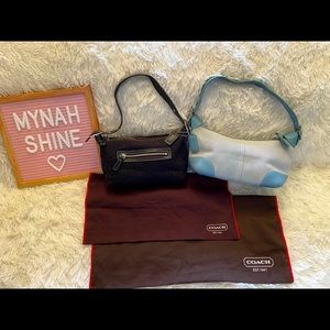 Coach mini bag bundle